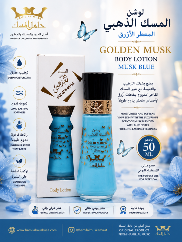 Body Lotion Blue Musk