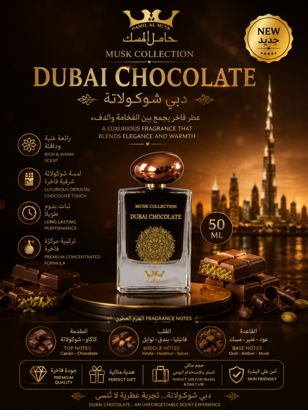 Musk Dubai Chocolate Perfume 50ml